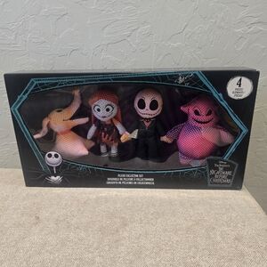 Disney Nightmare Before Christmas Jack Zero Sally Oogie Boogie 8in Plush Set New